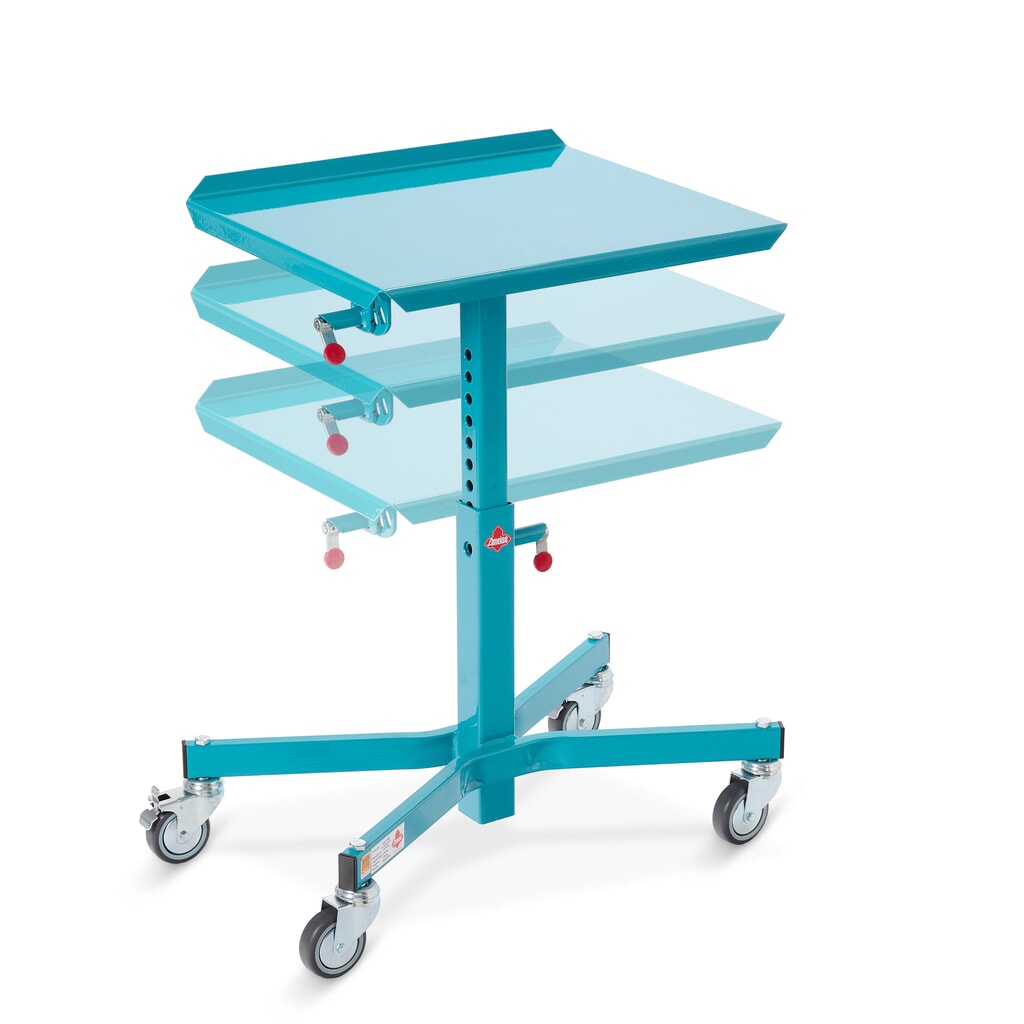 Materiaalstandaard Ameise®, in hoogte verstel- en kantelbaar, kanteling 15° en 30° Product afbeelding: Materiaalstandaard Ameise®, in hoogte verstel- en kantelbaar, kanteling 15° en 30°