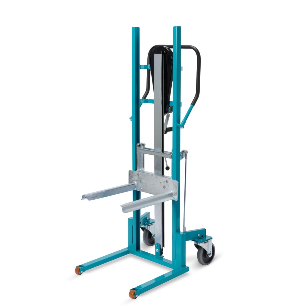 Product afbeelding: Materiaalheffer Ameise® met vorktanden, draagvermogen 250 kg, TPE-banden