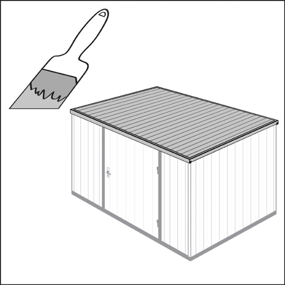 Product afbeelding: Meerprijs voor daklakwerk voor MC, MCI, ST, STI, RB, MB en GM 1 m