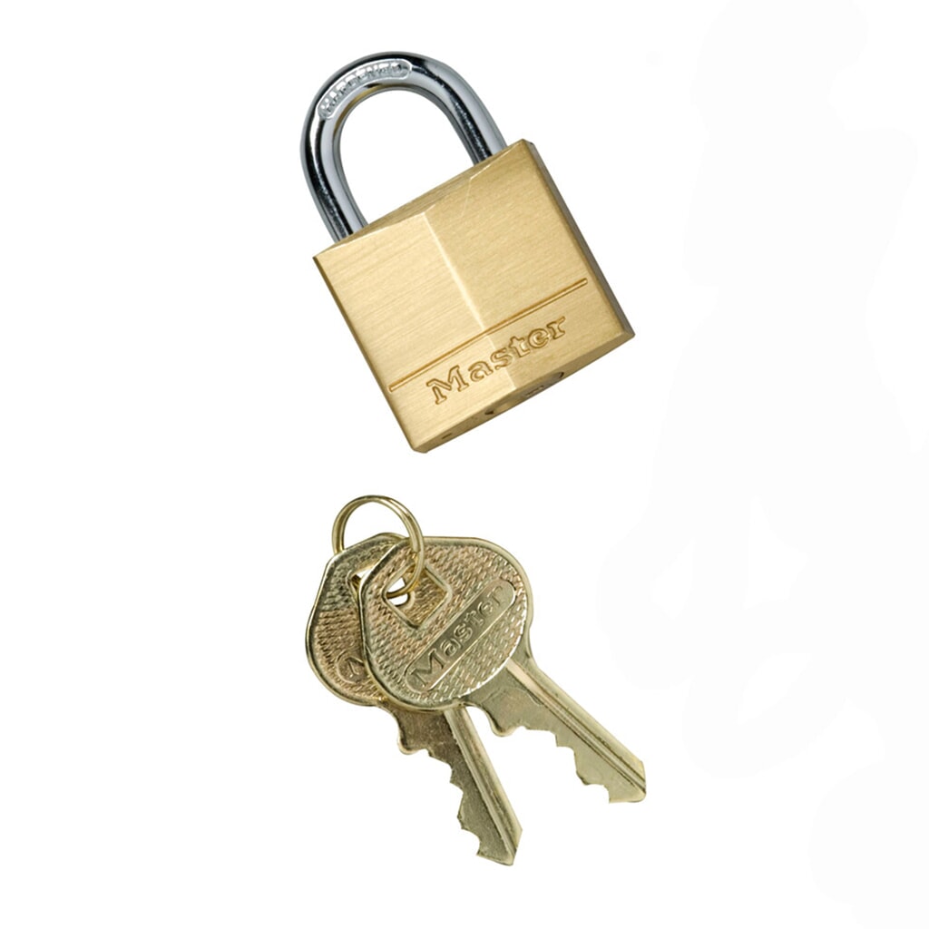 Product afbeelding: Messing slot voor de staande veiligheidsasbak Justrite