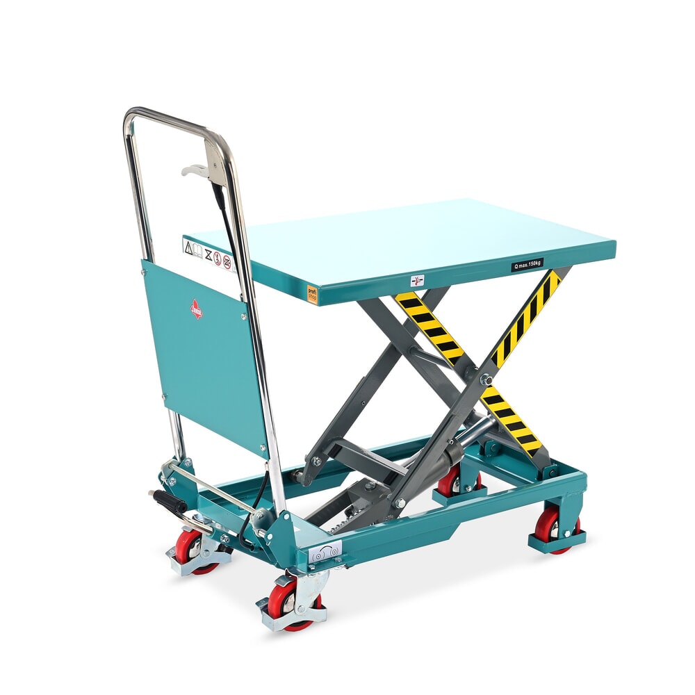 Productafbeelding nr. 14: Mobiele heftafel Ameise, klapbare beugel, cap. 150 kg
