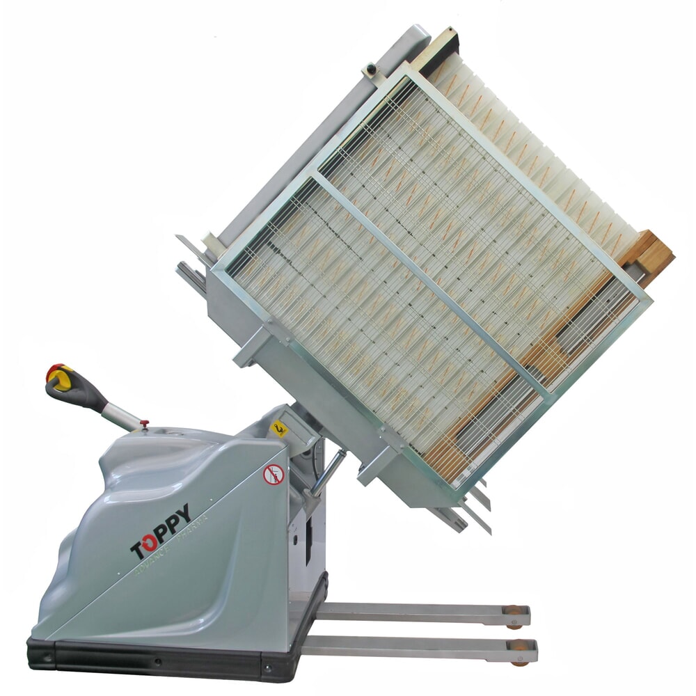Product afbeelding: Mobiele palletkantelaar, opening 760 - 1.620 mm, draagvermogen 1.000 kg