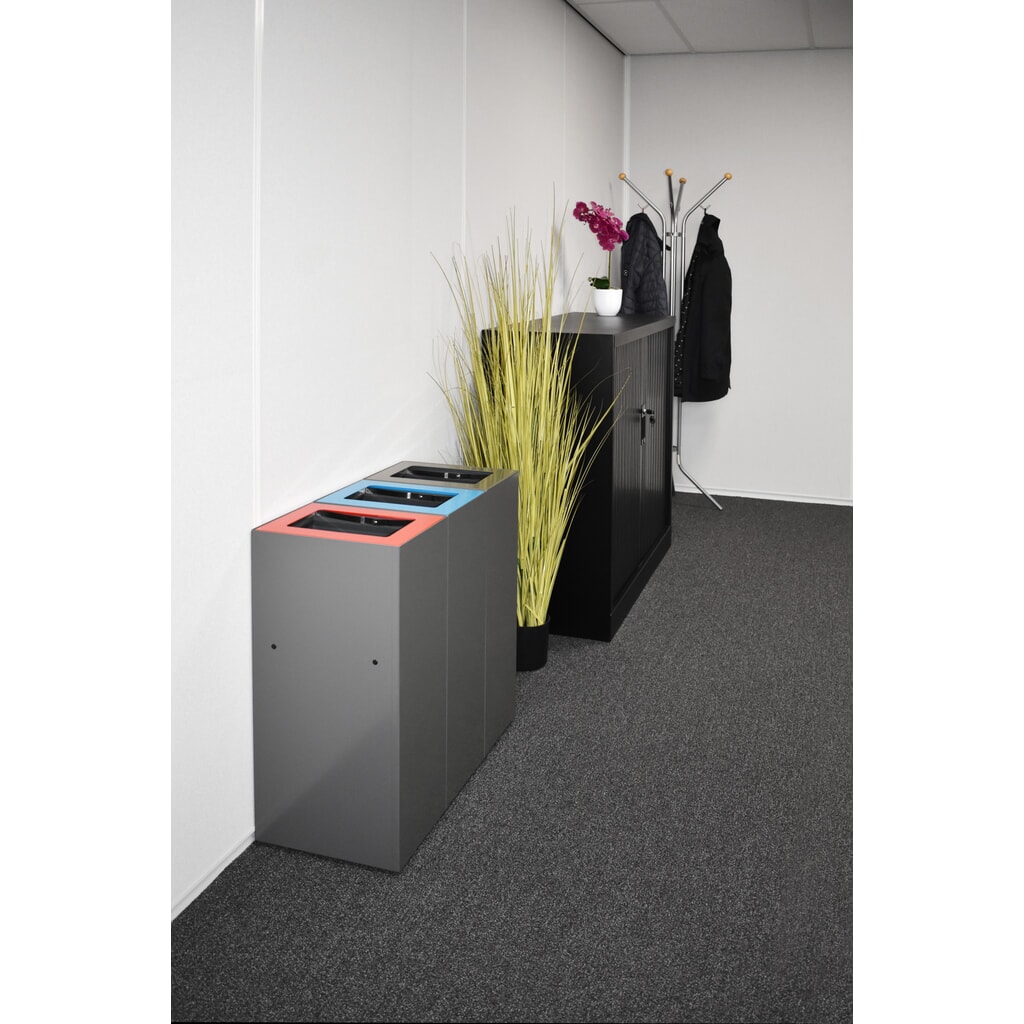 Productafbeelding nr. 7: Modulair afvalscheidingssysteem, 60 liter, donkergrijs