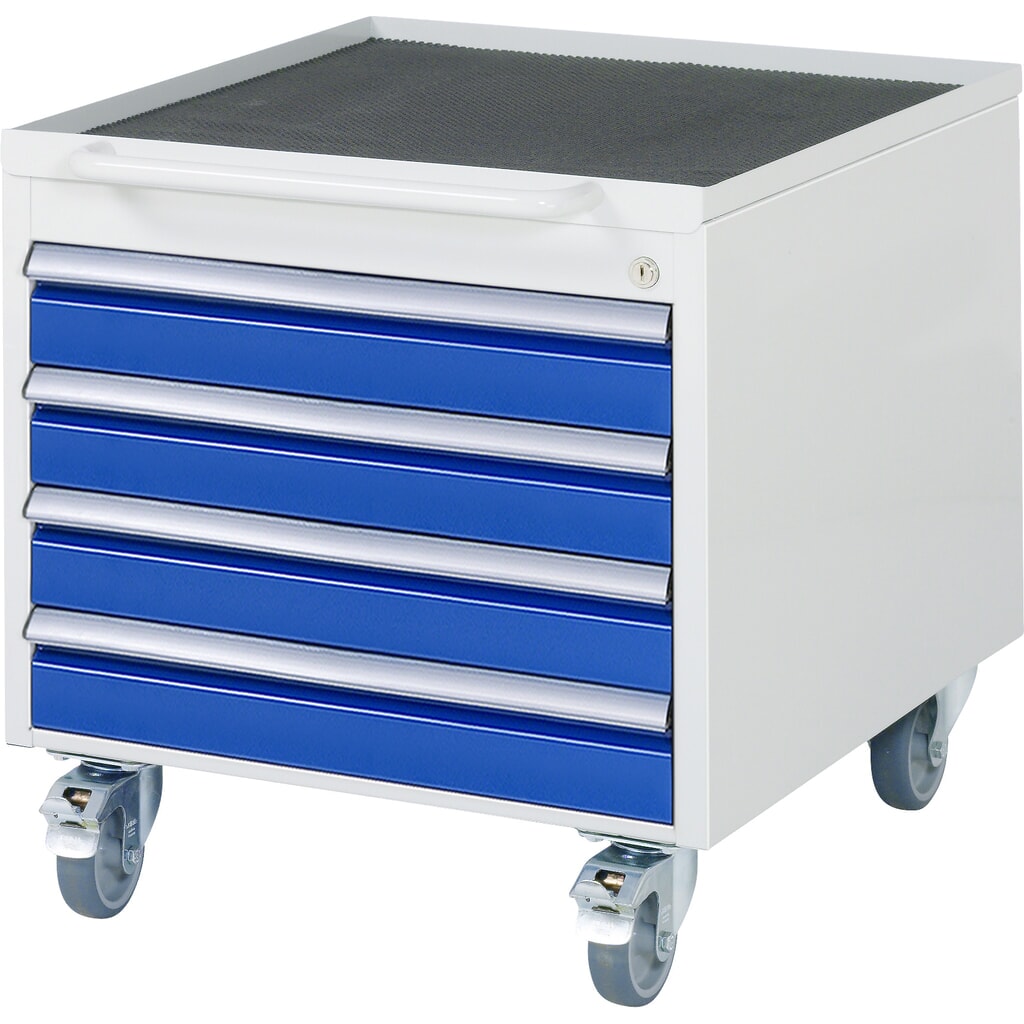 RAU verrijdbare onderbouwkast serie 7000, h x b x d 565 x 580 x 650 mm, met 4 lades Product afbeelding: RAU verrijdbare onderbouwkast serie 7000, h x b x d 565 x 580 x 650 mm, met 4 lades