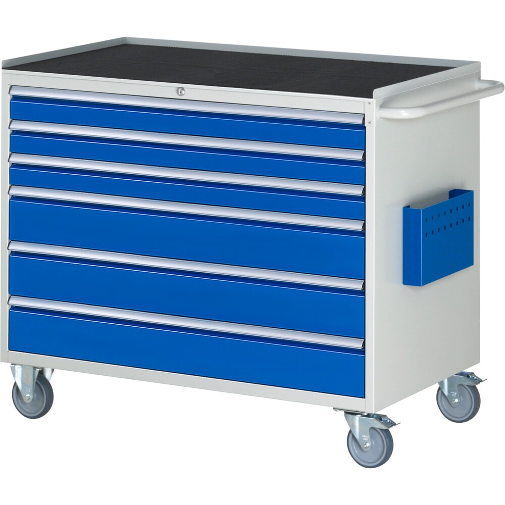 Product afbeelding: RAU gereedschapswagen serie 7000, h x b x d 975 x 1.145 x 650 mm, met 6 lades maat XXL, metalen bekleding