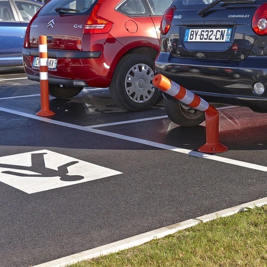 MOTTEZ signaalpaal voor bevestiging, hoogte 800 mm Productafbeelding nr. 2: MOTTEZ signaalpaal voor bevestiging, hoogte 800 mm