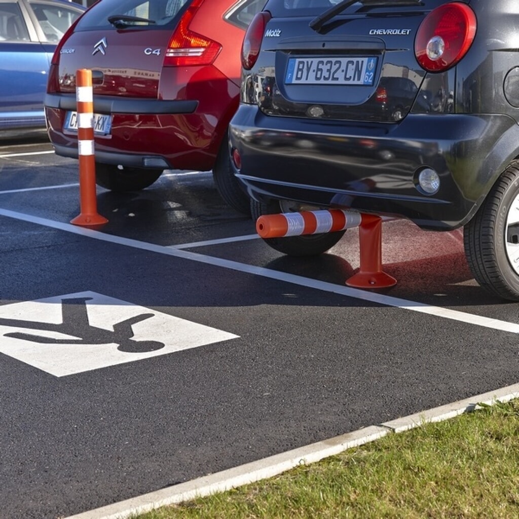 Productafbeelding nr. 4: MOTTEZ signaalpaal voor bevestiging, hoogte 800 mm