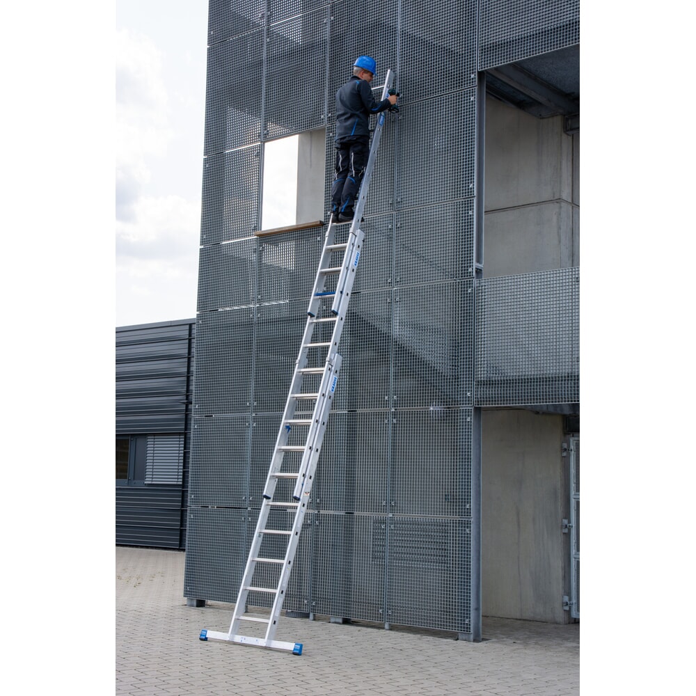 Productafbeelding nr. 10: Multifunctionele KRAUSE-ladder +S, 3x 10 sporten/treden