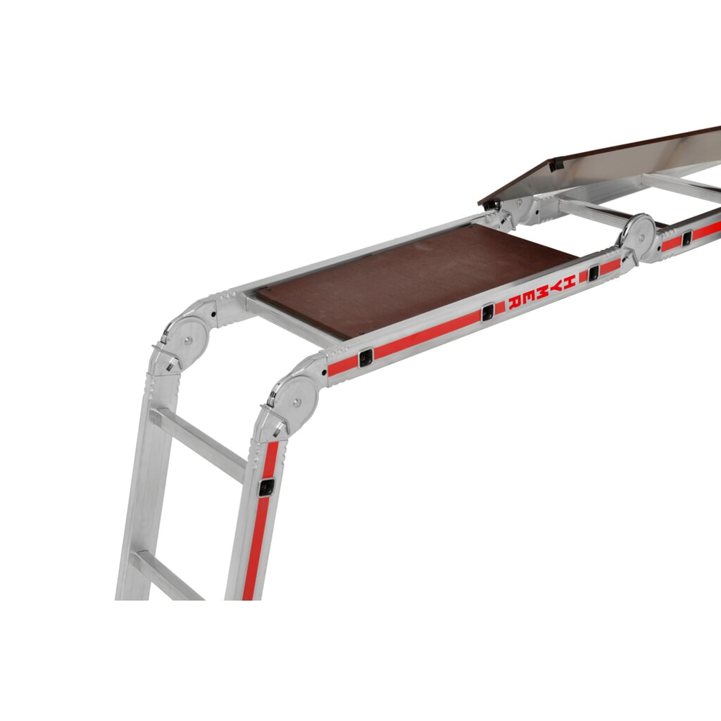 Productafbeelding nr. 7: Multifunctionele ladder HYMER, stahoogte 3,6 m, 4x4 sporten