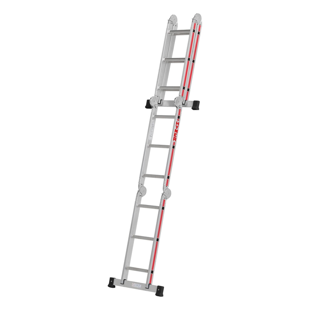 Productafbeelding nr. 11: Multifunctionele ladder HYMER, stahoogte 3,6 m, 4x4 sporten