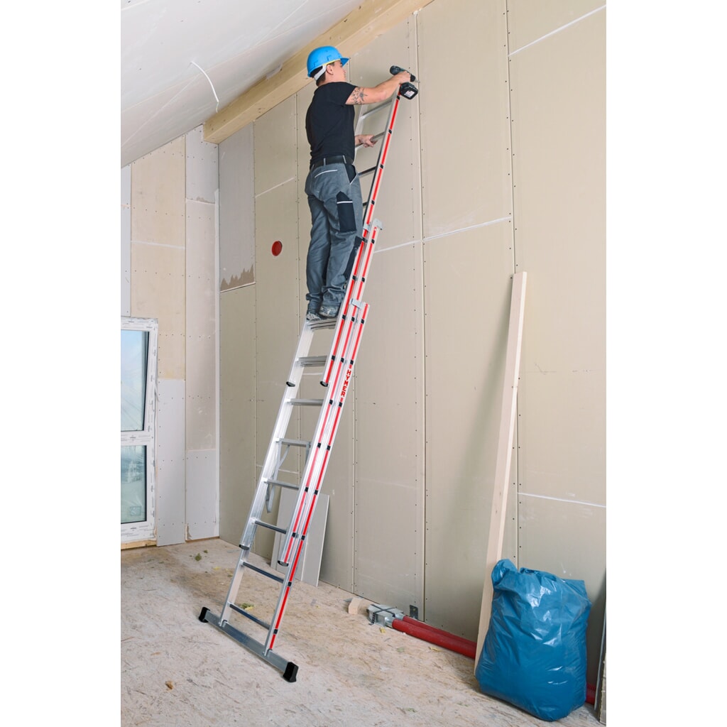 Productafbeelding nr. 4: Multifunctionele ladder HYMER, 3-delig, totale lengte 7,11 m