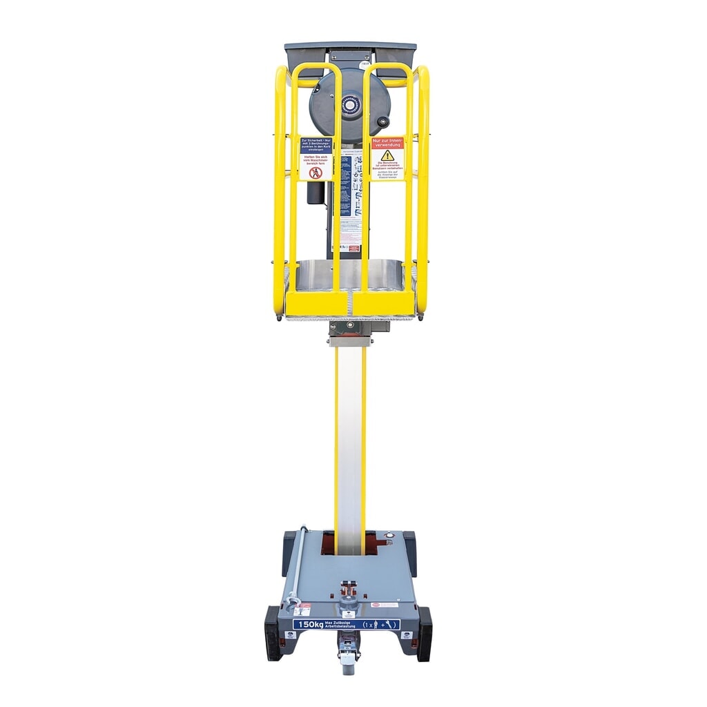 Munk Günzburger FlexxLift, 1-persoonslift, draagvermogen 150 kg, werkhoogte 3,5 m Productafbeelding nr. 2: Munk Günzburger FlexxLift, 1-persoonslift, draagvermogen 150 kg, werkhoogte 3,5 m