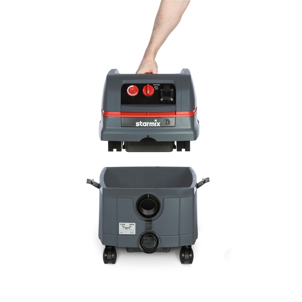 Nat-/droogzuiger starmix Compact, stofklasse L, 1.600 W Product afbeelding: Nat-/droogzuiger starmix Compact, stofklasse L, 1.600 W