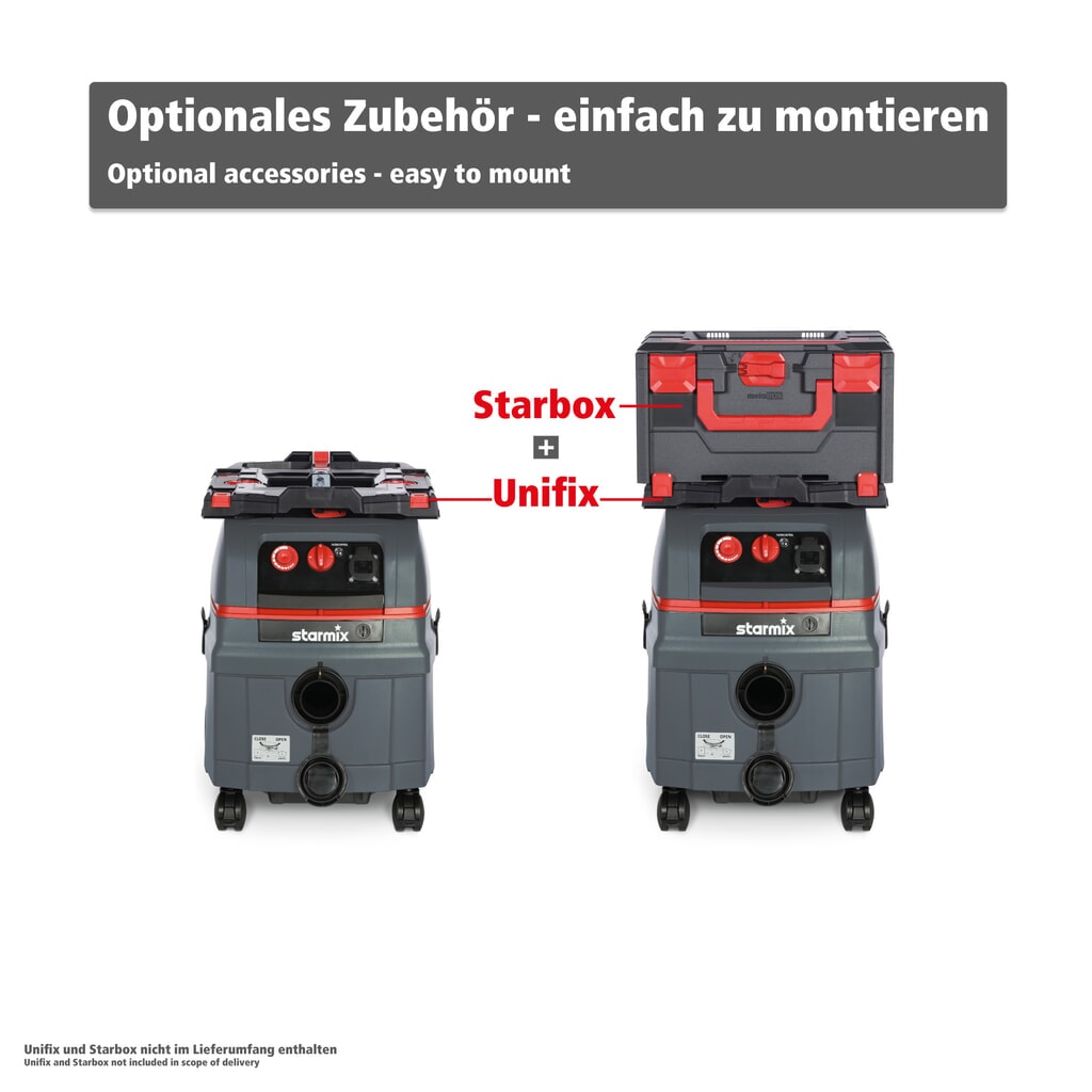 Nat-/droogzuiger starmix Compact, stofklasse L, 1.600 W Productafbeelding nr. 8: Nat-/droogzuiger starmix Compact, stofklasse L, 1.600 W
