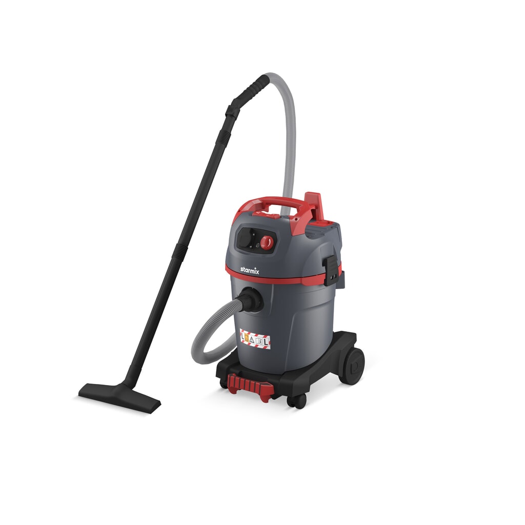 Nat-/droogzuiger starmix uClean, stofklasse L, automatische filterreiniging, 1.400 W, 32 l Product afbeelding: Nat-/droogzuiger starmix uClean, stofklasse L, automatische filterreiniging, 1.400 W, 32 l