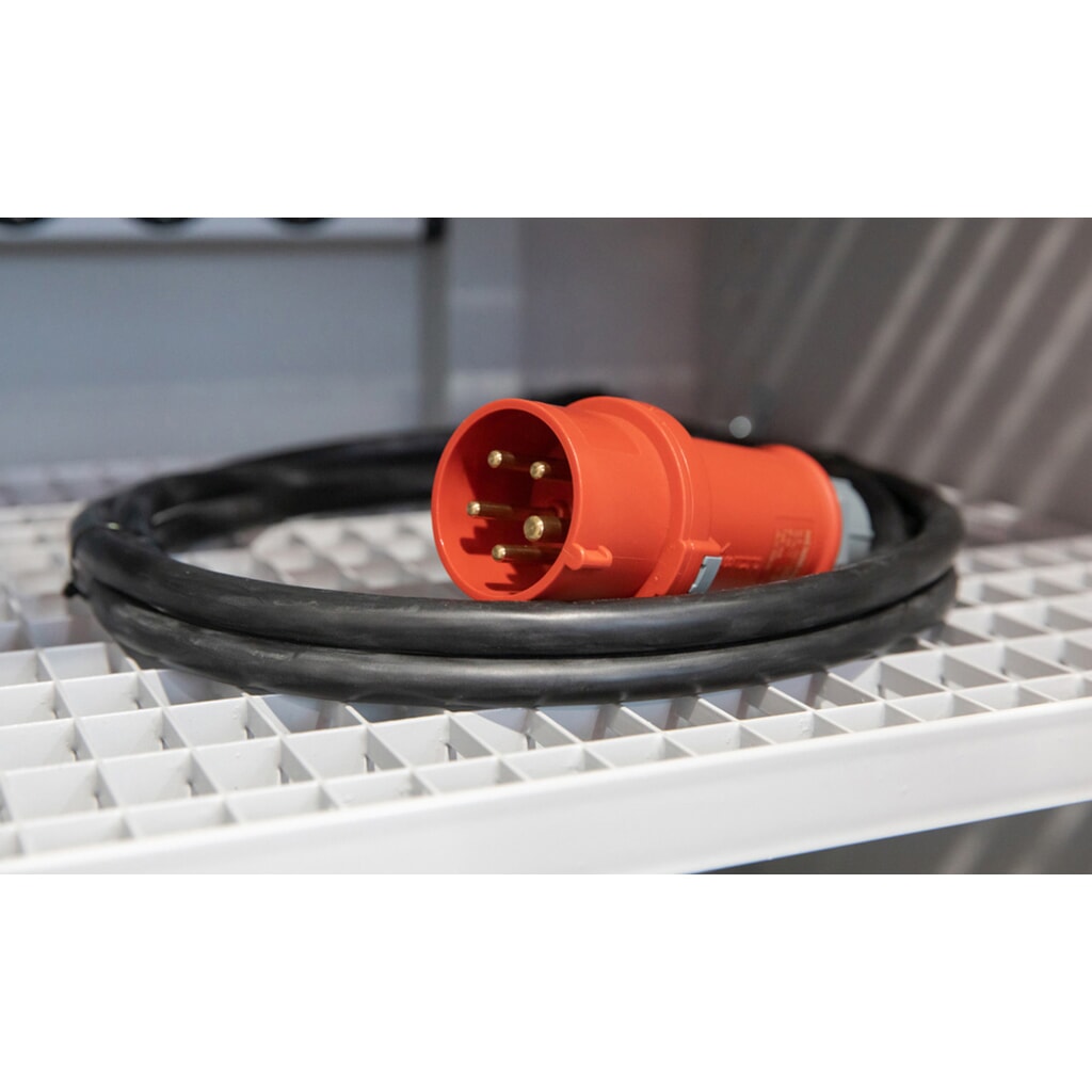 Netkabel voor veiligheidskast asecos® Battery Charge, 400 V, lengte 3.000 mm Product afbeelding: Netkabel voor veiligheidskast asecos® Battery Charge, 400 V, lengte 3.000 mm