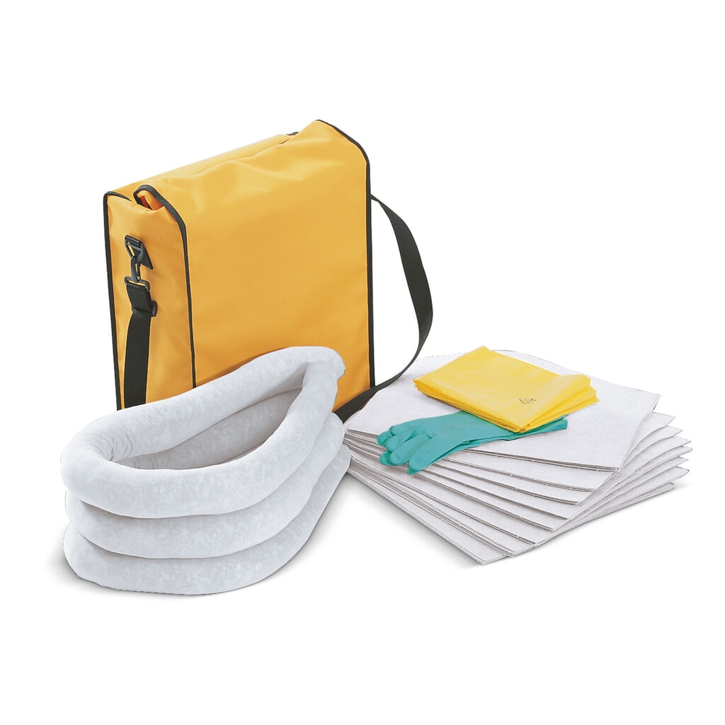 Product afbeelding: Noodpakket in weerbestendige tas, olie, absorptievermogen 48 l