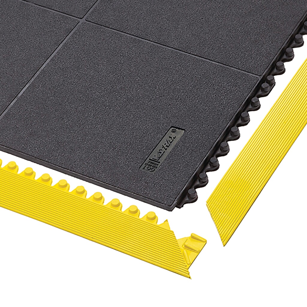 NoTrax antivermoeidheidsmat Cushion Ease Solid™ Nitrile FR, BxL 910 x 910 mm, zwart Product afbeelding: NoTrax antivermoeidheidsmat Cushion Ease Solid™ Nitrile FR, BxL 910 x 910 mm, zwart