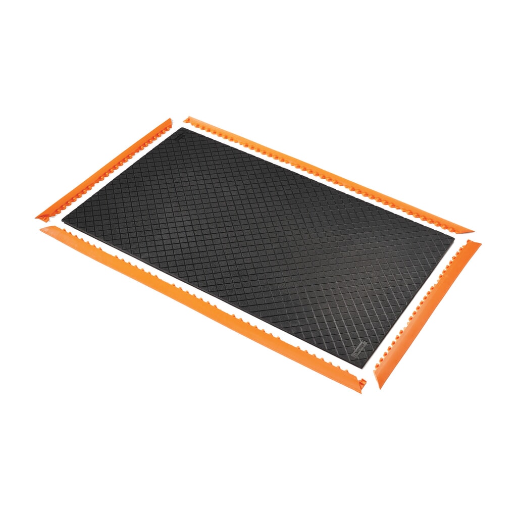 Productafbeelding nr. 4: NoTrax antivermoeidheidsmat Safety Stance Solid™, BxL 660 x 1.020 mm, zwart/oranje