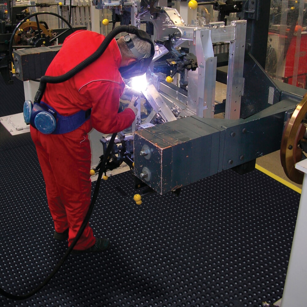 Productafbeelding nr. 3: NoTrax antivermoeidheidsmat SkywalkerHD™ Nitrile, BxL 910 x 910 mm, zwart