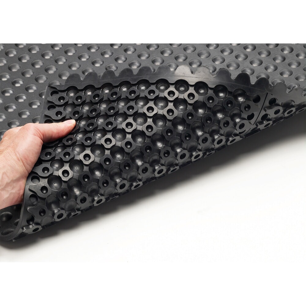 Productafbeelding nr. 4: NoTrax antivermoeidheidsmat SkywalkerHD™ Nitrile, BxL 910 x 910 mm, zwart