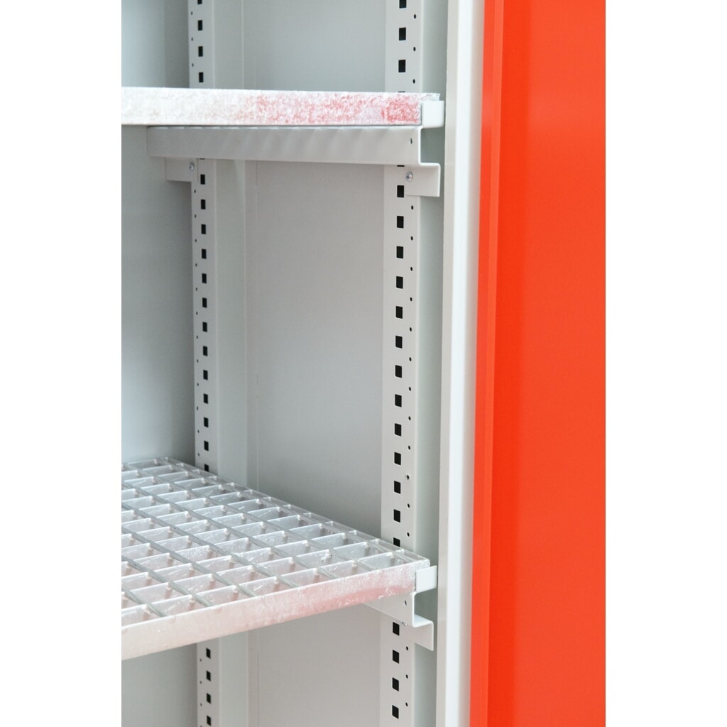 Oliekast Steinbock®, 2 in hoogte verstelbare roosterlegborden, 1 lekbak, hxbxd 1950 x 950 x 500 mm Productafbeelding nr. 3: Oliekast Steinbock®, 2 in hoogte verstelbare roosterlegborden, 1 lekbak, hxbxd 1950 x 950 x 500 mm
