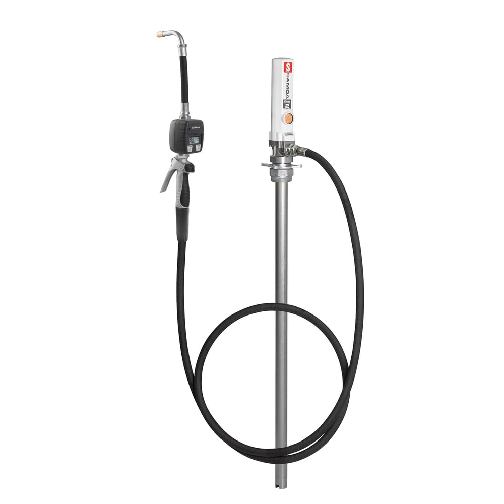 Product afbeelding: Oliepompset 3:1 SAMOA, incl. drukslang en vulpistool met elektronische handdoorloopteller