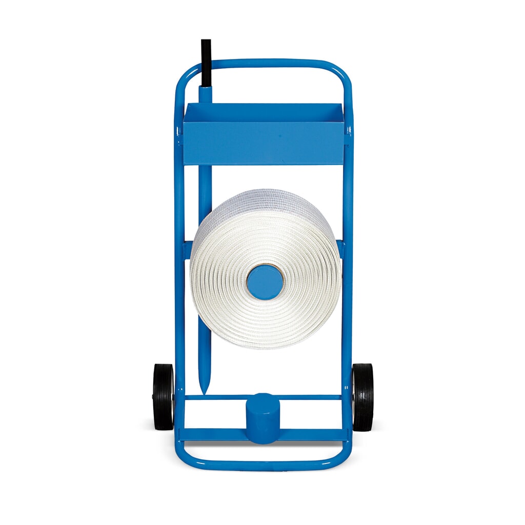Kraftbandafroller Komfort, voor bandbreedte 13, 16 mm Product afbeelding: Kraftbandafroller Komfort, voor bandbreedte 13, 16 mm
