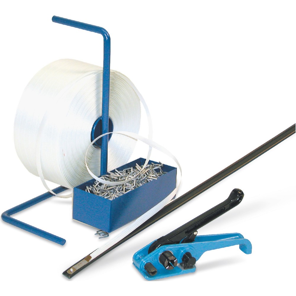 Product afbeelding: Omsnoeringsset Universeel voor PET-kraftband, voor bandbreedte 13 mm