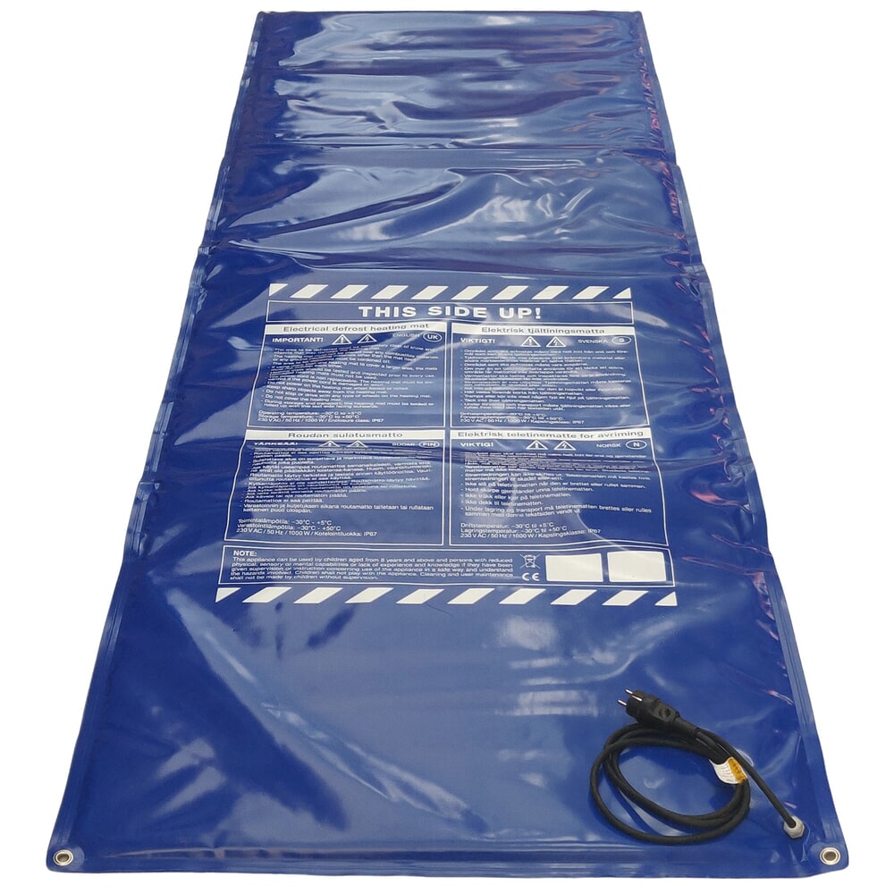 Productafbeelding nr. 1: Kuhlmann ontdooimat, lxb 3.000 x 1.000 mm, 230 V, 1.050 W, met geaarde stekker