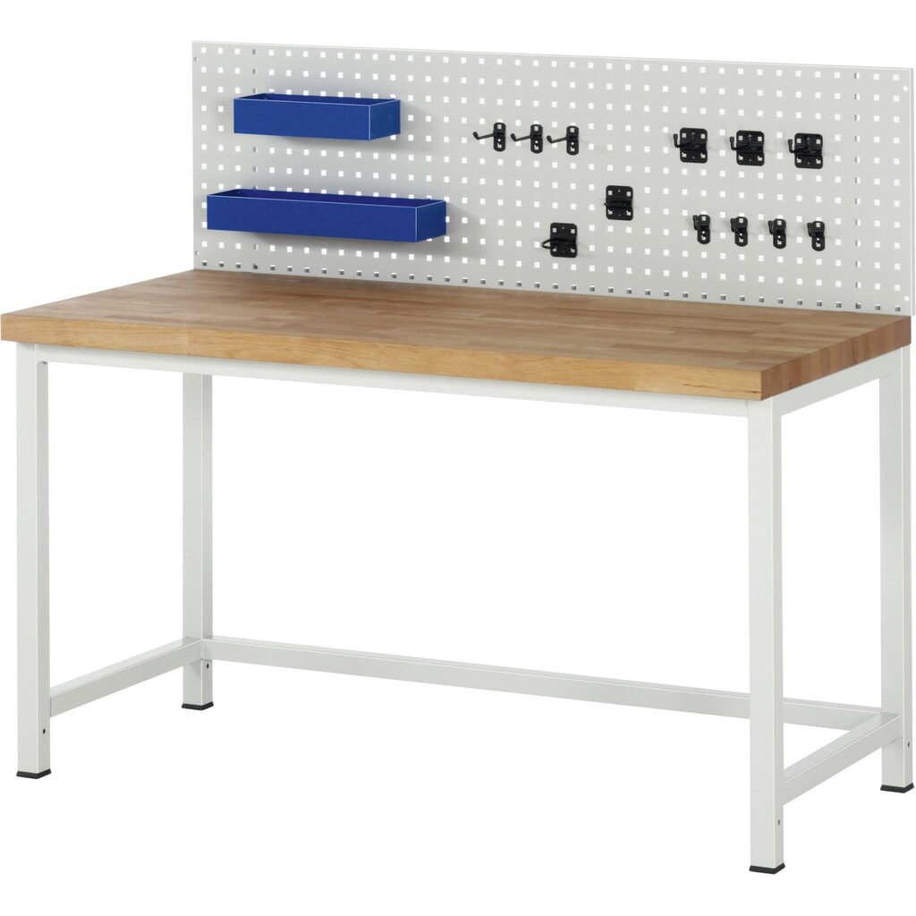 Opbergvak RAU voor geperforeerde plaat, hxbxd 65 x 300 x 125 mm Productafbeelding nr. 2: Opbergvak RAU voor geperforeerde plaat, hxbxd 65 x 300 x 125 mm