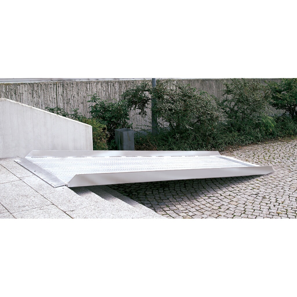 Product afbeelding: Oprijplaten met steunvlak, cap. 400 kg, bxl 800 x 1.500 mm