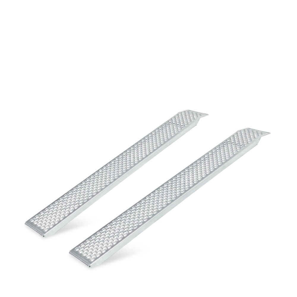 Product afbeelding: Aluminium oprijplaten, set van 2, laadcapaciteit 400 kg/paar, LxB 2.000 x 200 mm
