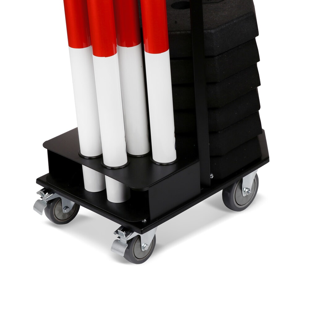 Productafbeelding nr. 11: Opslag- en transportgestel dancop KPS-TG met kettingpaal, rood/wit