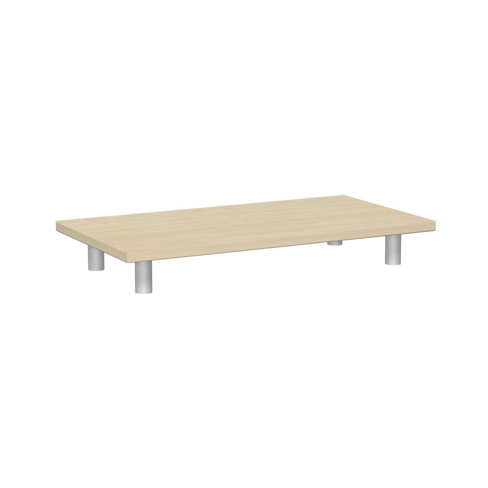 Product afbeelding: Opzetstuk voor kantoorkasten Lissabon, breedte 800 mm, ahorn
