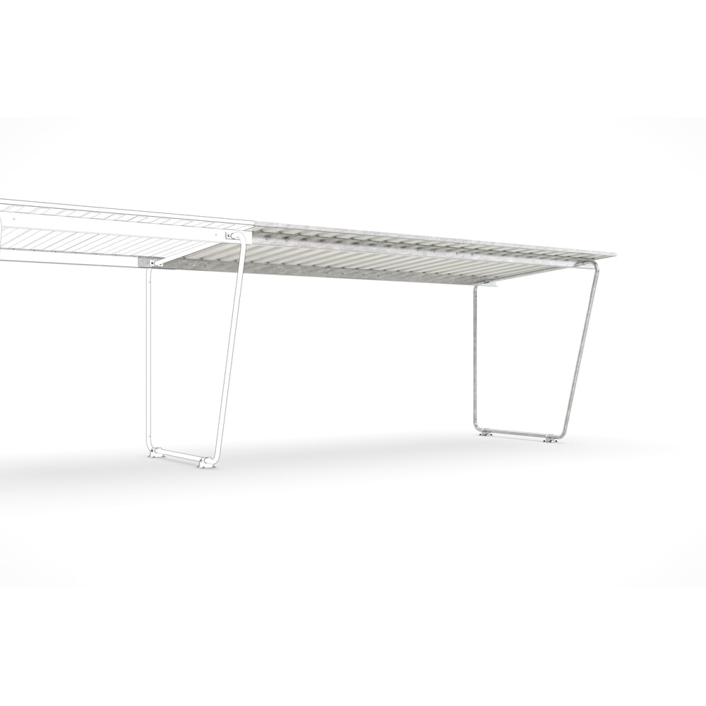 Product afbeelding: Overkapping BASIC, 1-zijdig, AE, breedte 4.300 mm