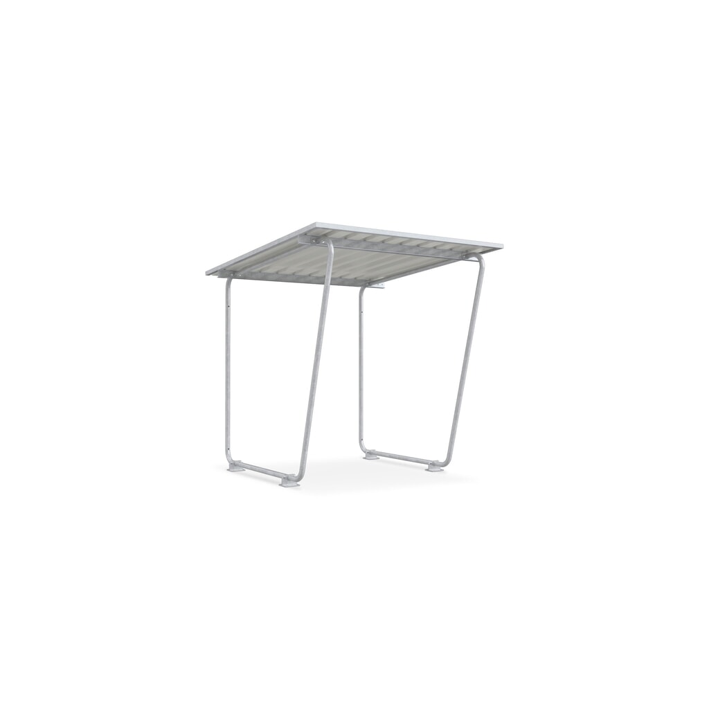 Overkapping BASIC, 1-zijdig, BE, breedte 2.145 mm Productafbeelding nr. 3: Overkapping BASIC, 1-zijdig, BE, breedte 2.145 mm