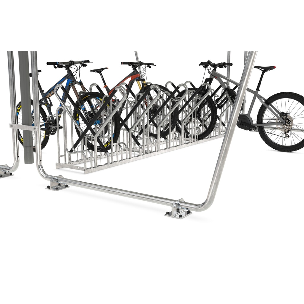 Productafbeelding nr. 7: Overkapping BASIC, 2-zijdig, BE, breedte 4.300 mm