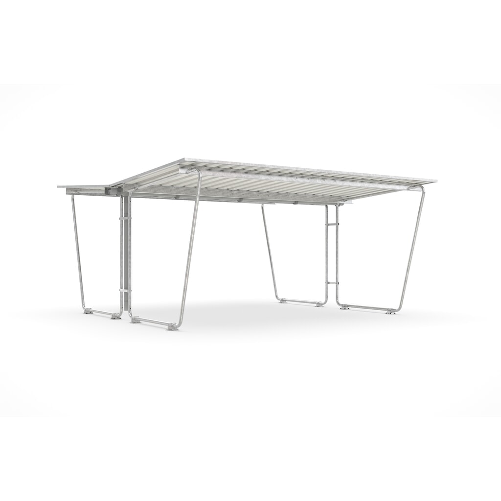 Product afbeelding: Overkapping BASIC, 2-zijdig, BE, breedte 4.300 mm