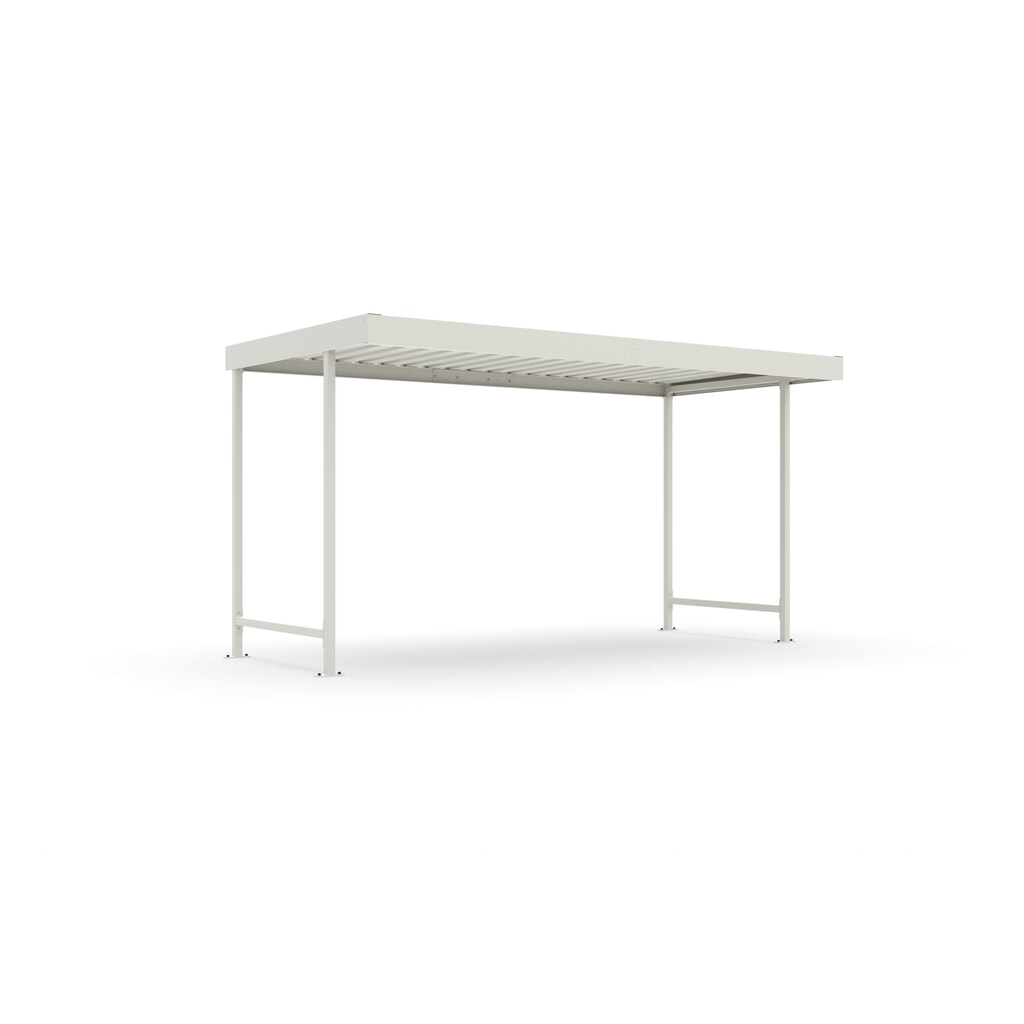 Overkapping VARIO, 1-zijdig, BE, hxbxd 2.350 x 4.300 x 2.200 mm Product afbeelding: Overkapping VARIO, 1-zijdig, BE, hxbxd 2.350 x 4.300 x 2.200 mm
