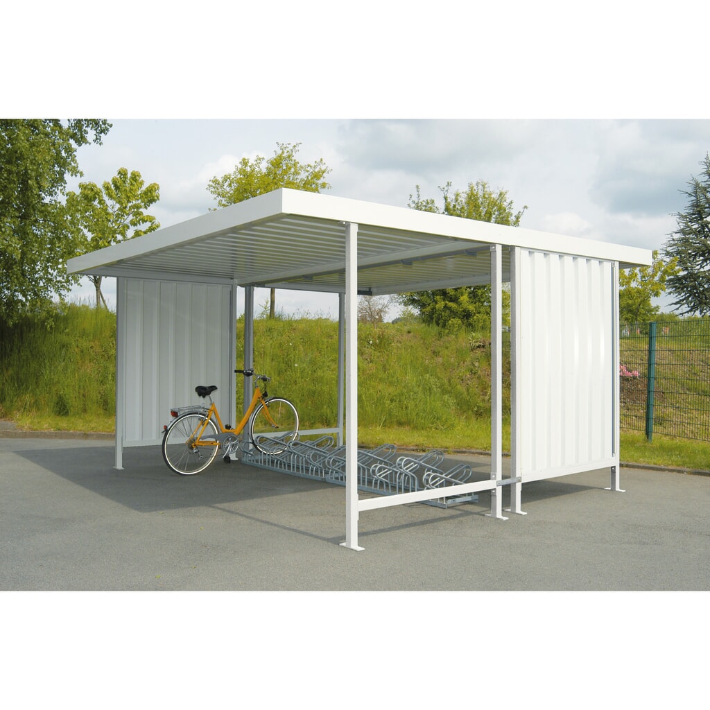 Product afbeelding: Overkapping WSM, 2-zijdig, BE, hxbxd 2.350 x 2.250 x 4.400 mm, verzinkt