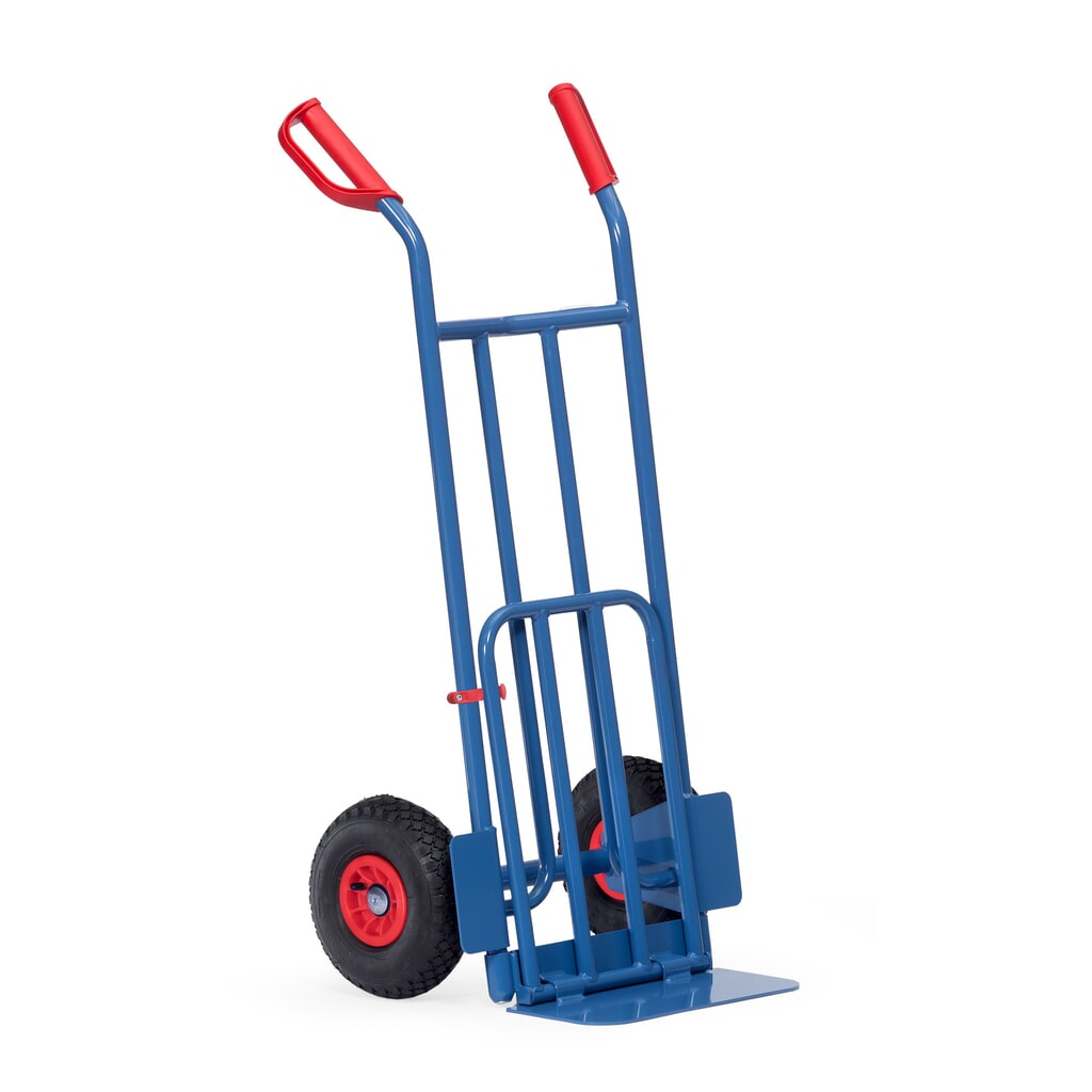 Pakketwagen fetra®, met inklapbare steekplaat, draagvermogen 250 kg, steekplaat bxd 400 x 150 mm, luchtbanden Productafbeelding nr. 3: Pakketwagen fetra®, met inklapbare steekplaat, draagvermogen 250 kg, steekplaat bxd 400 x 150 mm, luchtbanden