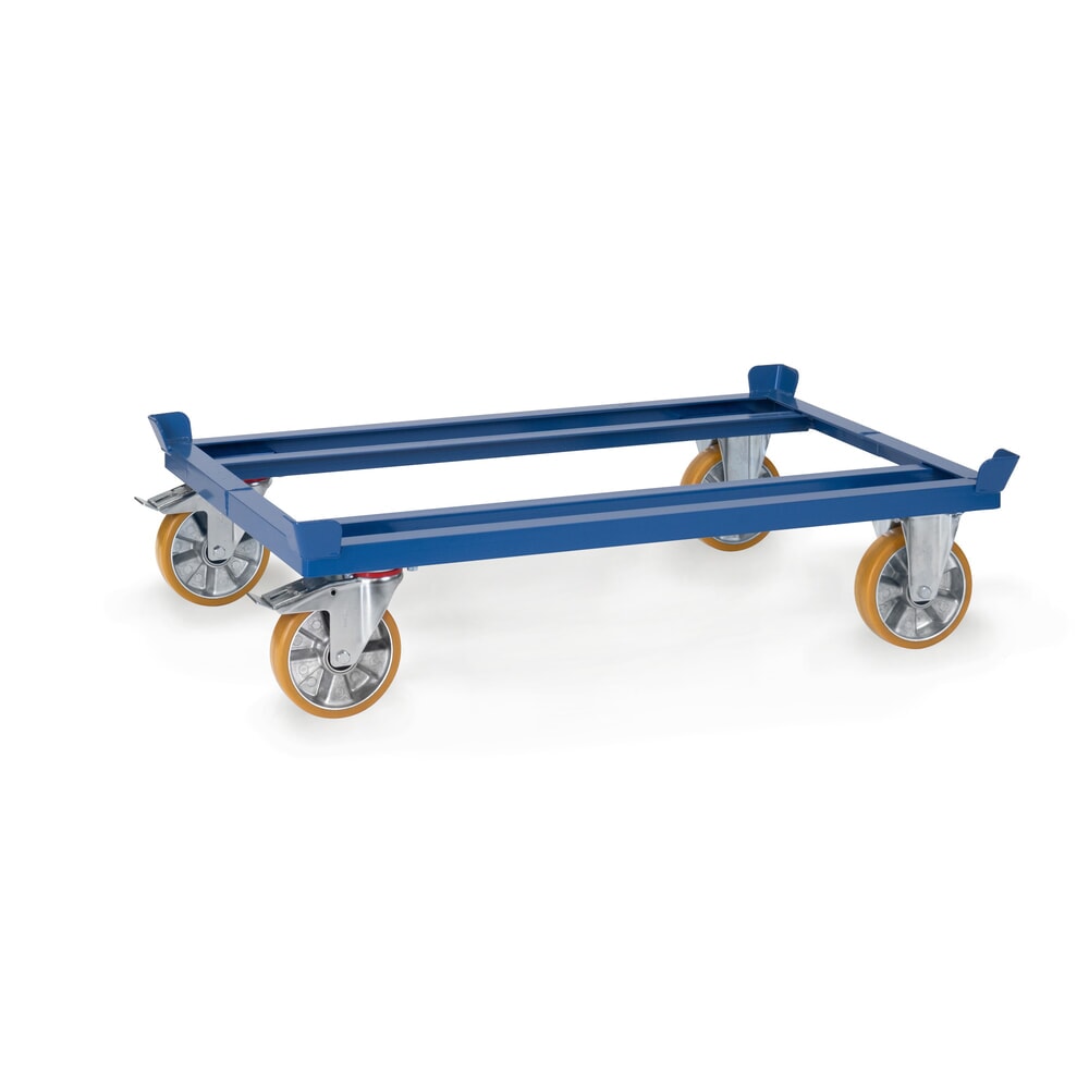 Product afbeelding: fetra® palletonderwagen, PU-wielen, draagvermogen 1.050 kg, 1.210 x 810 mm, briljantblauw