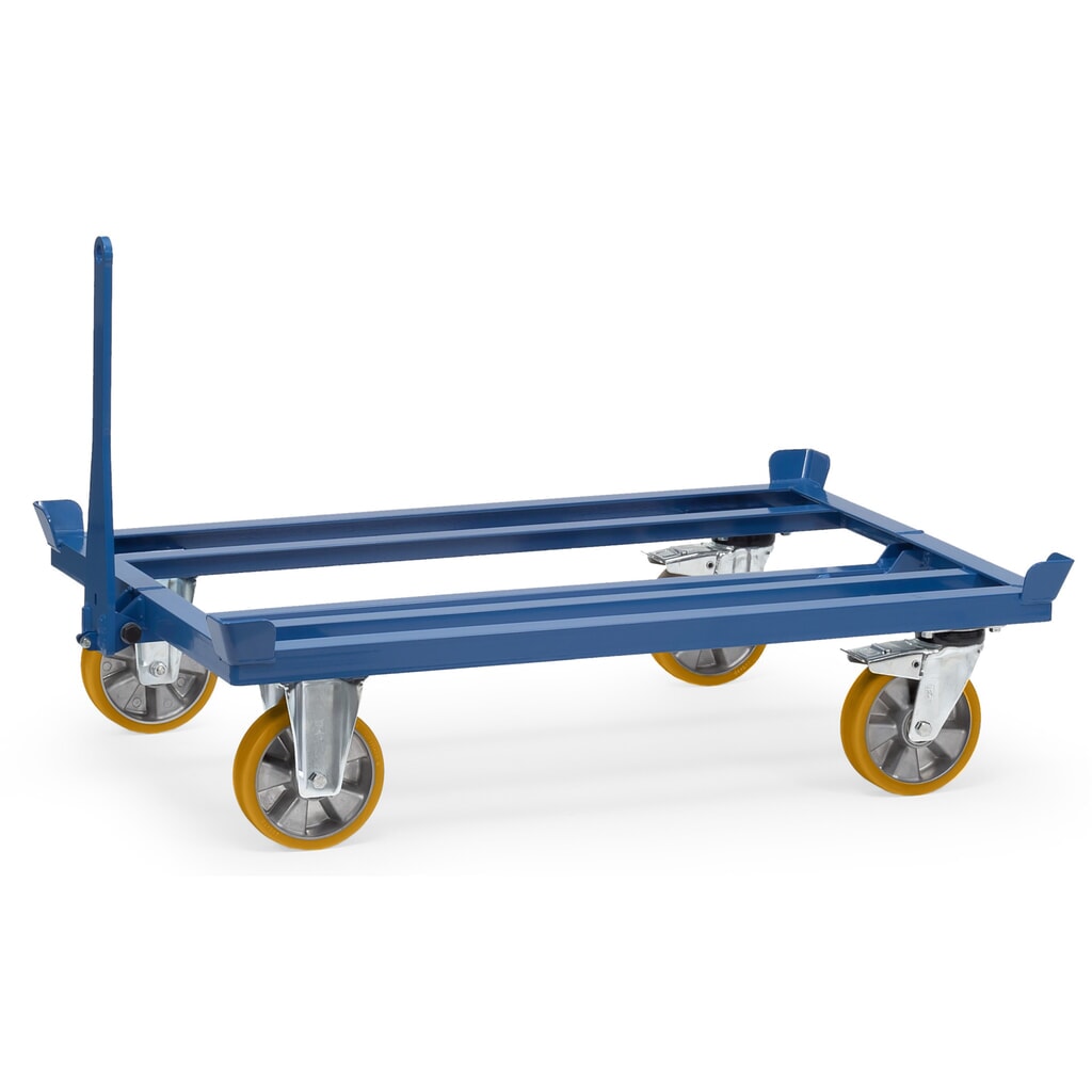 Palletdolly fetra®, met koppeling + dissel, draagvermogen 1.000 kg Product afbeelding: Palletdolly fetra®, met koppeling + dissel, draagvermogen 1.000 kg