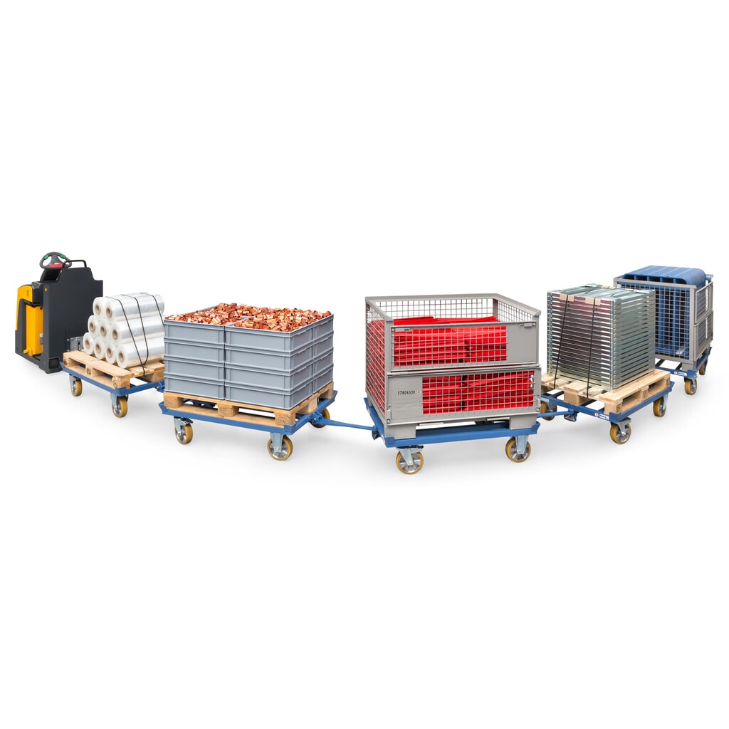Palletdolly fetra®, met koppeling + dissel, draagvermogen 1.000 kg Productafbeelding nr. 6: Palletdolly fetra®, met koppeling + dissel, draagvermogen 1.000 kg