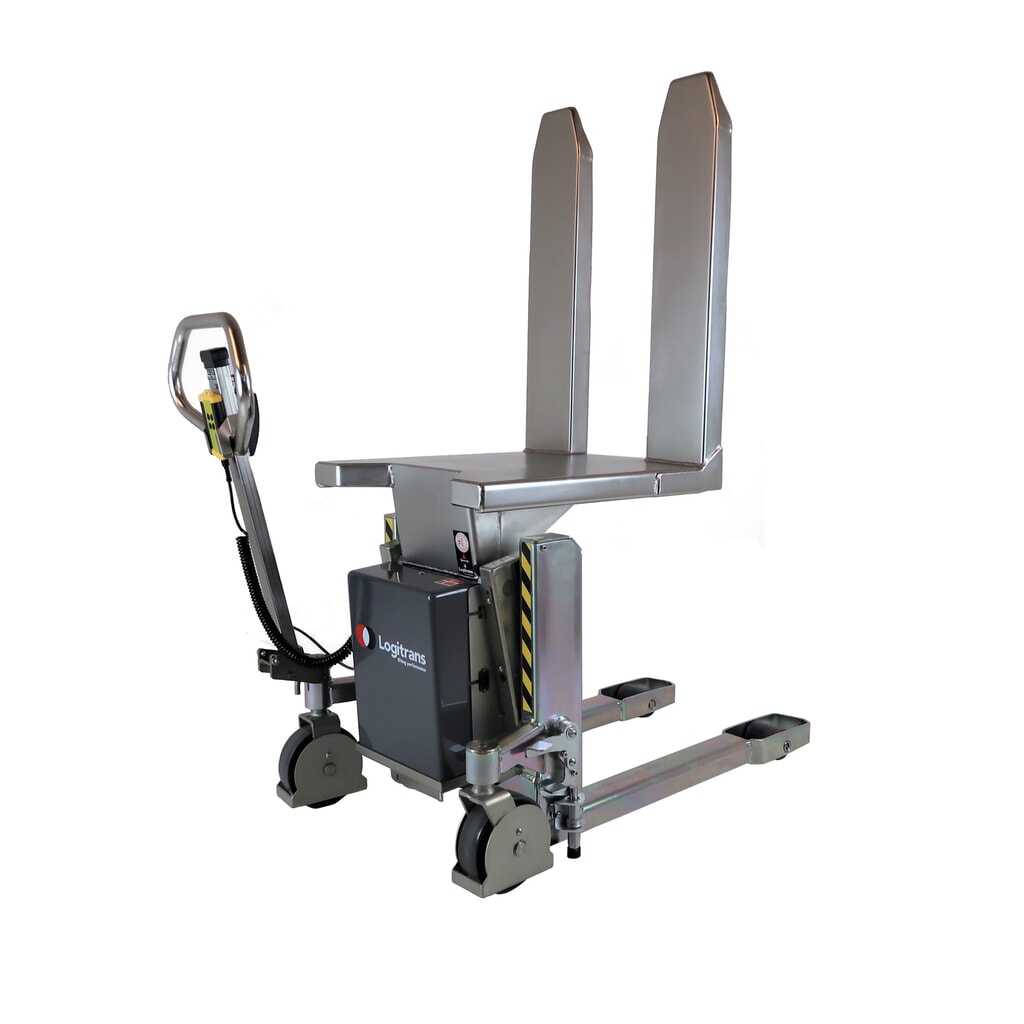 Product afbeelding: Palletheffer Logitilt met kantelfunctie INOX, draagvermogen 1.000 kg