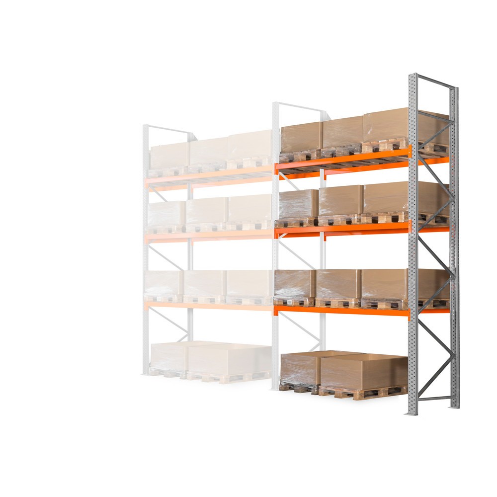 Product afbeelding: Palletrek ManOrga, vaklast 1.644 kg, aanbouwelement, hxbxd 3.000 x 2.700 x 1.100 mm