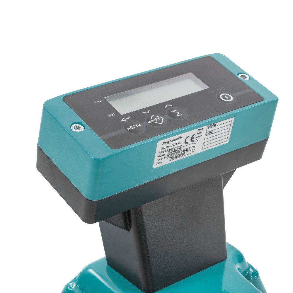 Productafbeelding nr. 4: Handtranspallet met weegschaal Ameise® PTM 2.0 Scale, stappen van 1 kg, draagvermogen 2.000 kg, tandemwielen