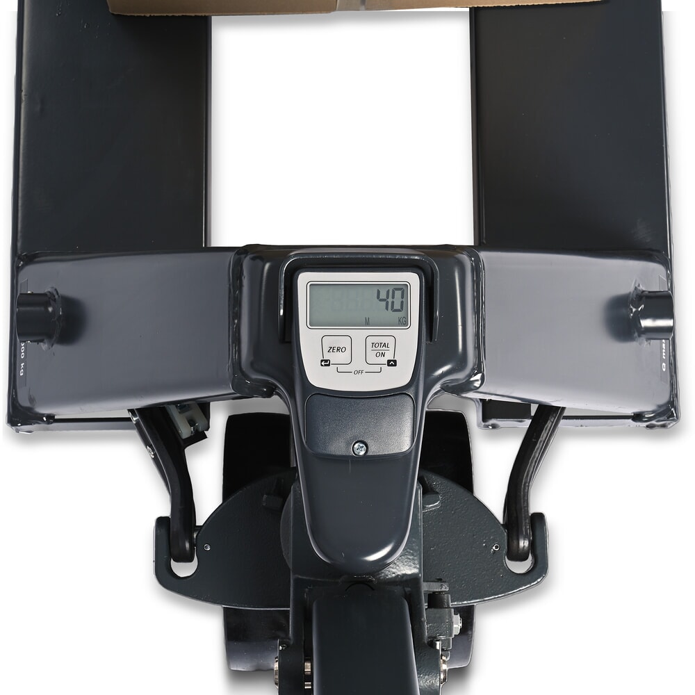 Productafbeelding nr. 13: Transpallet met weegschaal HEMMDAL PTM 2.0 Schaal, draagvermogen 2.000 kg, 5 kg-stappen, tandem-vorkwielen