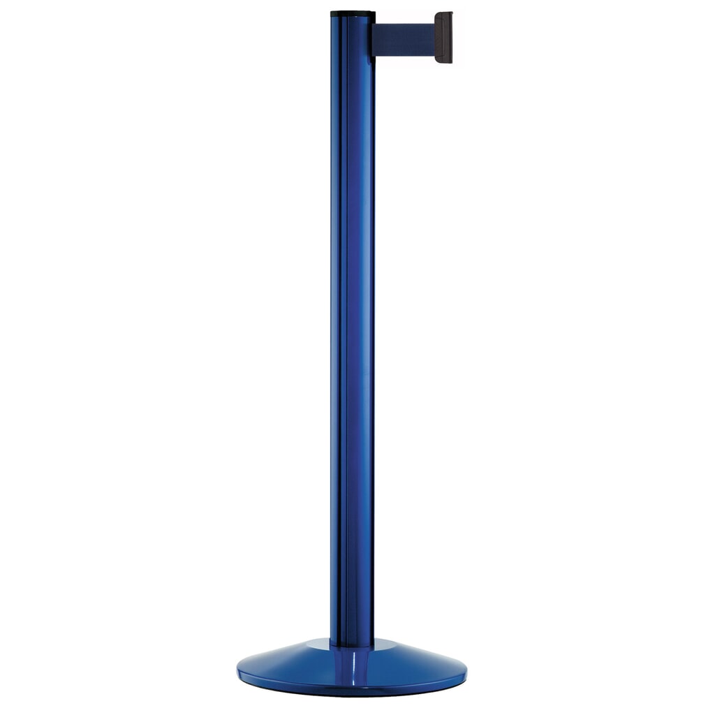 Product afbeelding: Personengeleidingssysteem Classic, staander blauw, donkerblauw